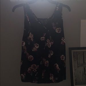 Floral tank top